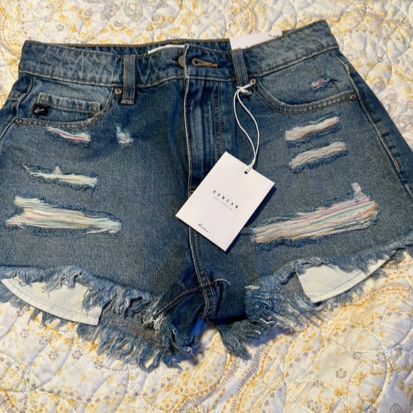 KanCan denim shorts - Picture 1 of 4